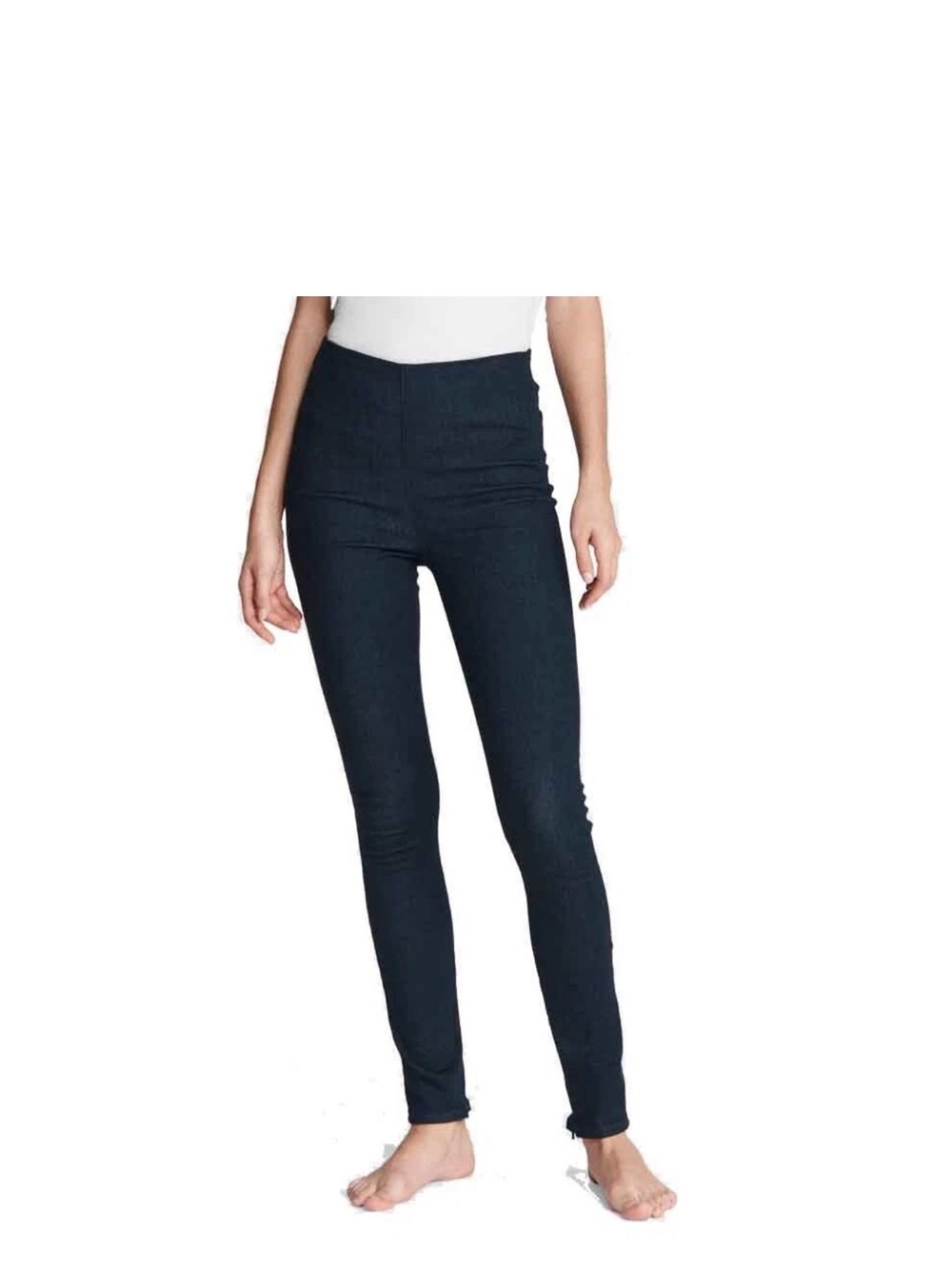 rag & bone High-Rise Dark Navy Jeggings